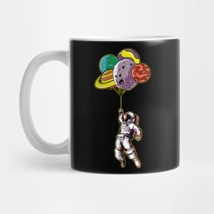 Astronauts fly into space Mug